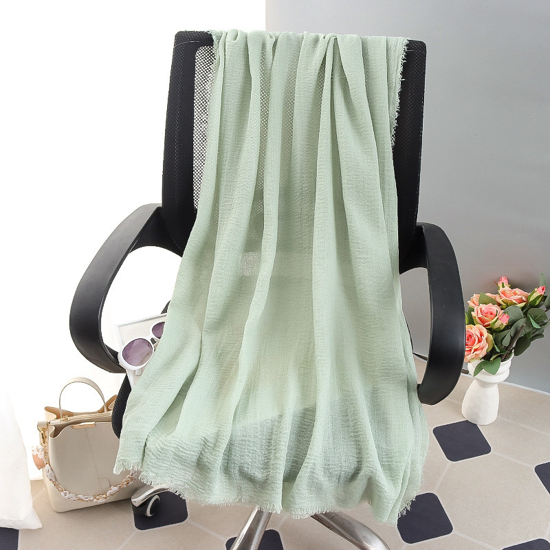 G245 Мягкий и дышащий хиджаб из вуали