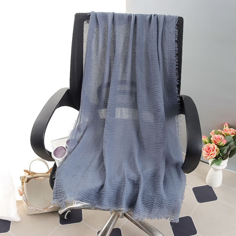 G245 Мягкий и дышащий хиджаб из вуали