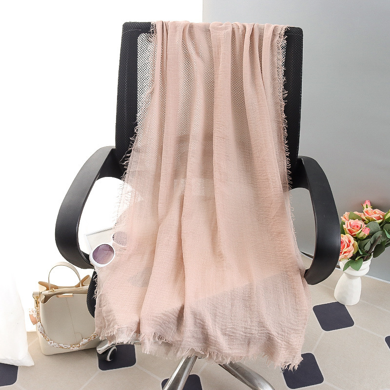 G245 Мягкий и дышащий хиджаб из вуали