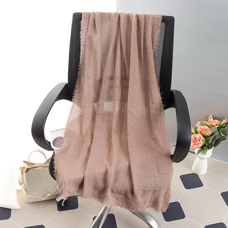 G245 Мягкий и дышащий хиджаб из вуали