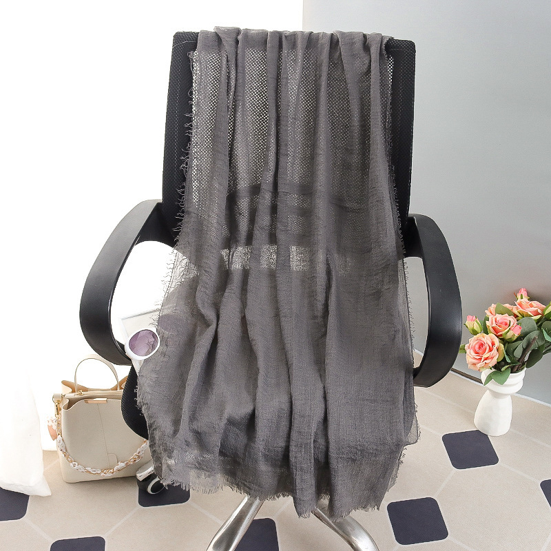 G245 Мягкий и дышащий хиджаб из вуали