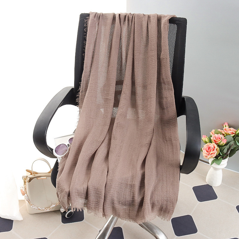 G245 Мягкий и дышащий хиджаб из вуали