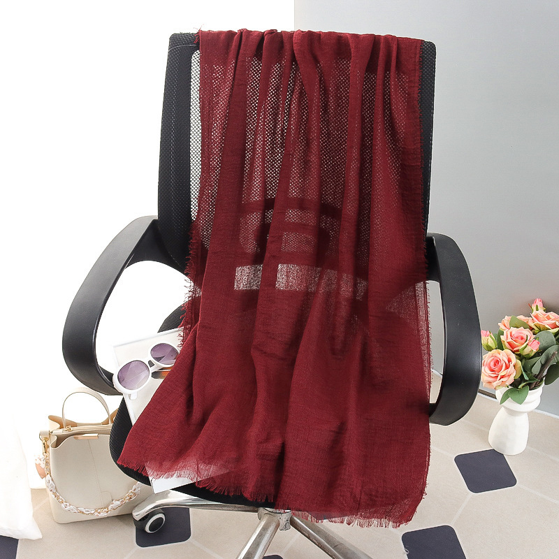 G245 Мягкий и дышащий хиджаб из вуали