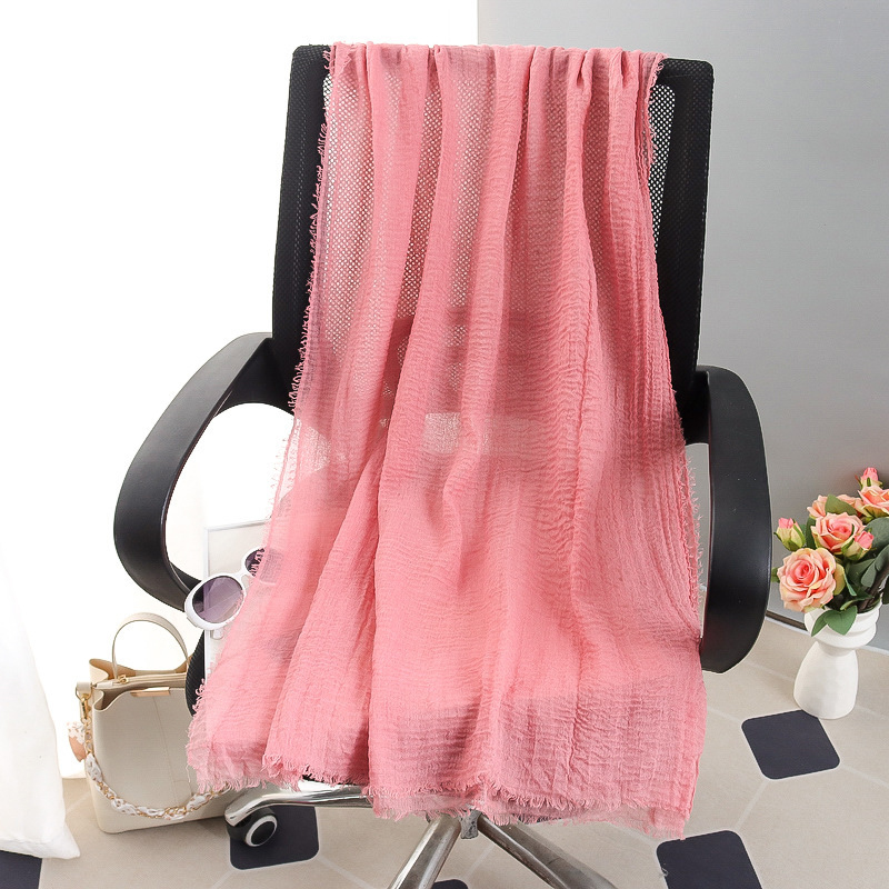 G245 Мягкий и дышащий хиджаб из вуали