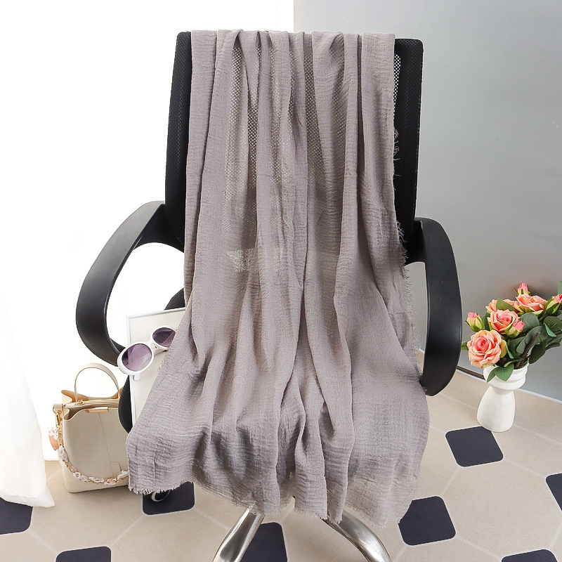 G245 Мягкий и дышащий хиджаб из вуали