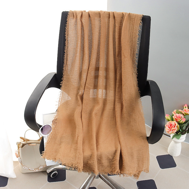 G245 Мягкий и дышащий хиджаб из вуали