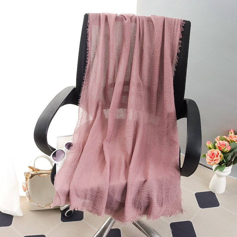 G245 Мягкий и дышащий хиджаб из вуали