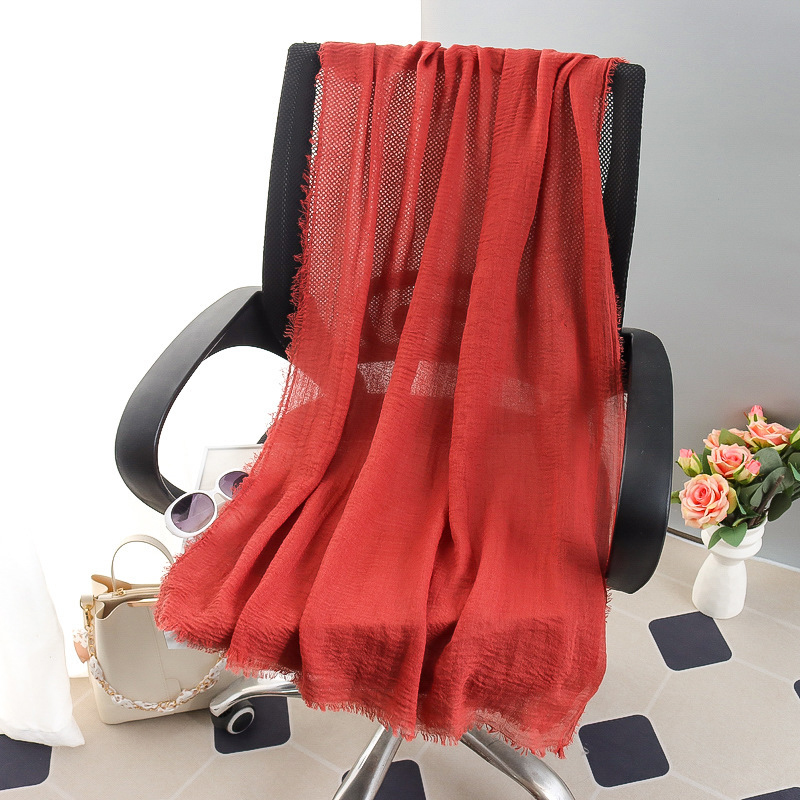 G245 Мягкий и дышащий хиджаб из вуали