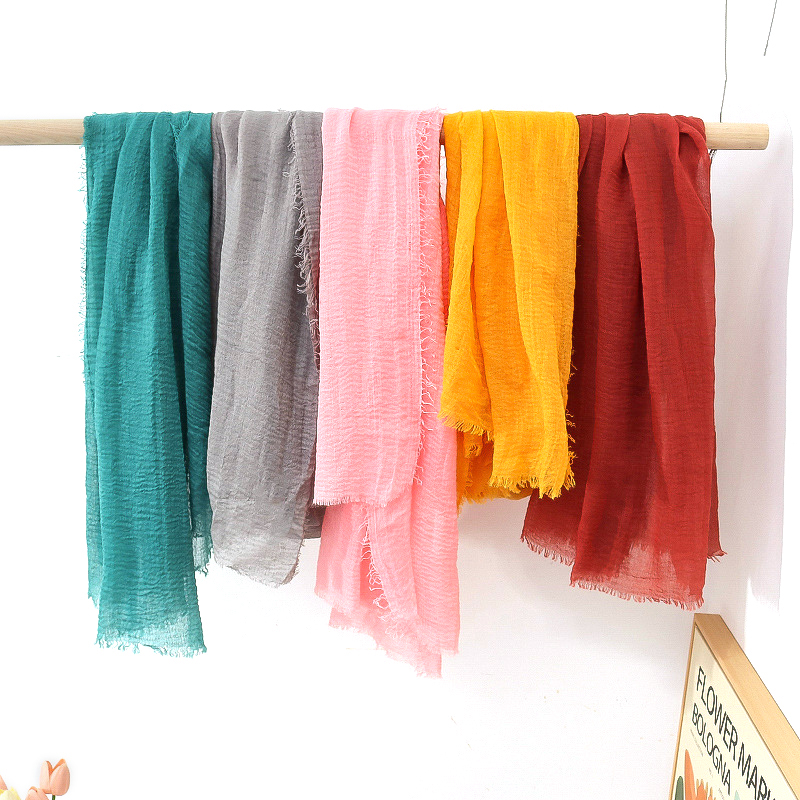 G245 Мягкий и дышащий хиджаб из вуали