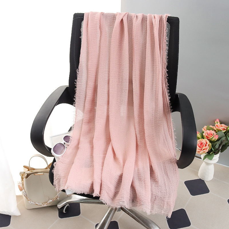 G245 Мягкий и дышащий хиджаб из вуали