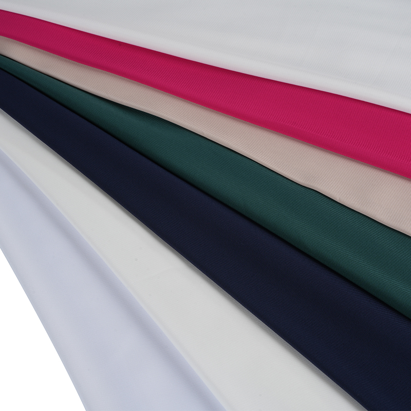 Окрашенный эластичный шифон 100D