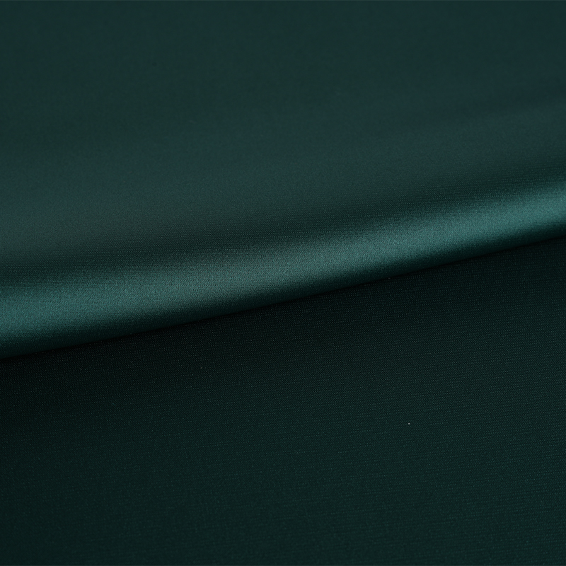 50D окрашенный эластичный атласный шифон