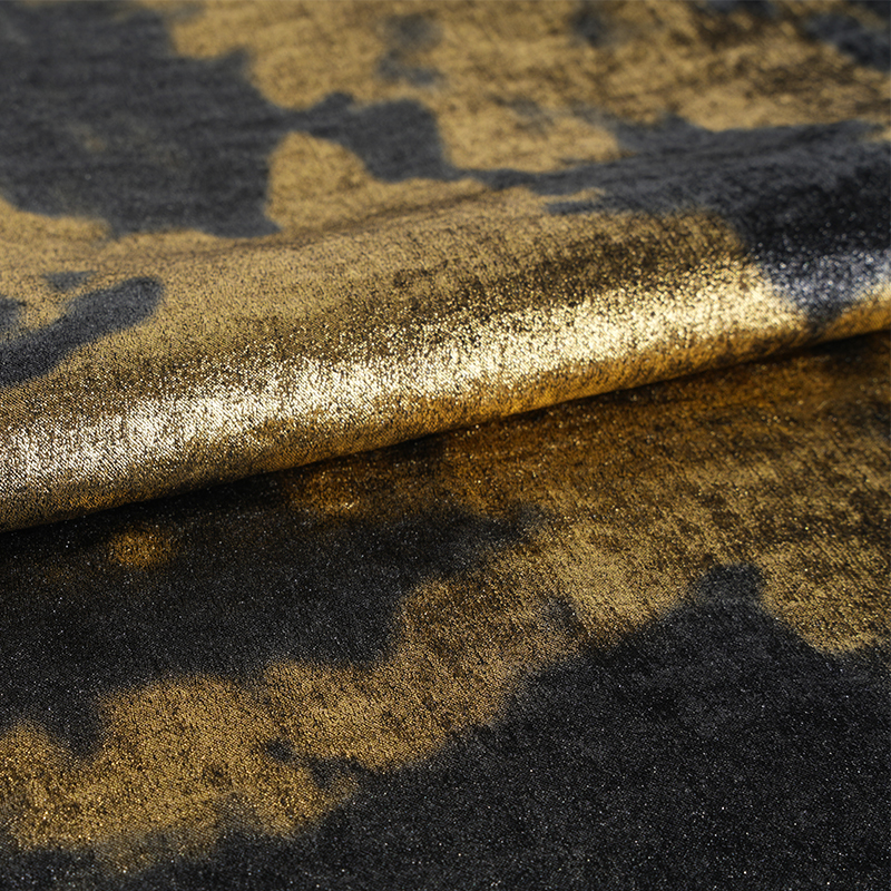 2026 Бархатный сатин, горячее тиснение (горячее тиснение серебром), плюс стирка