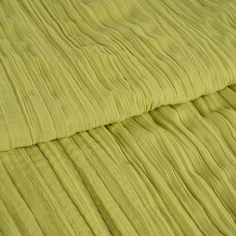 Шифоновый креп 75d со складками