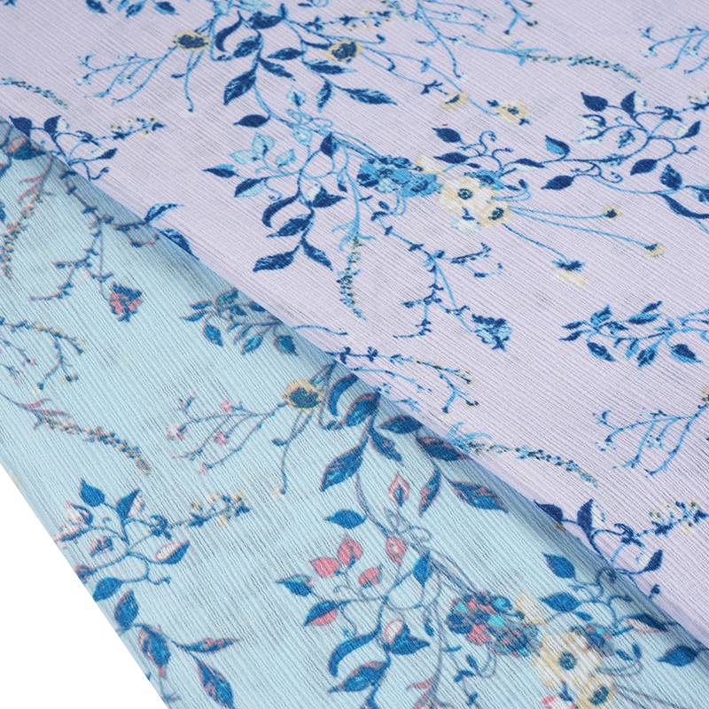 50*68 Композитная шелковая кора, морщинистая ткань с водяным знаком цветка гибискуса