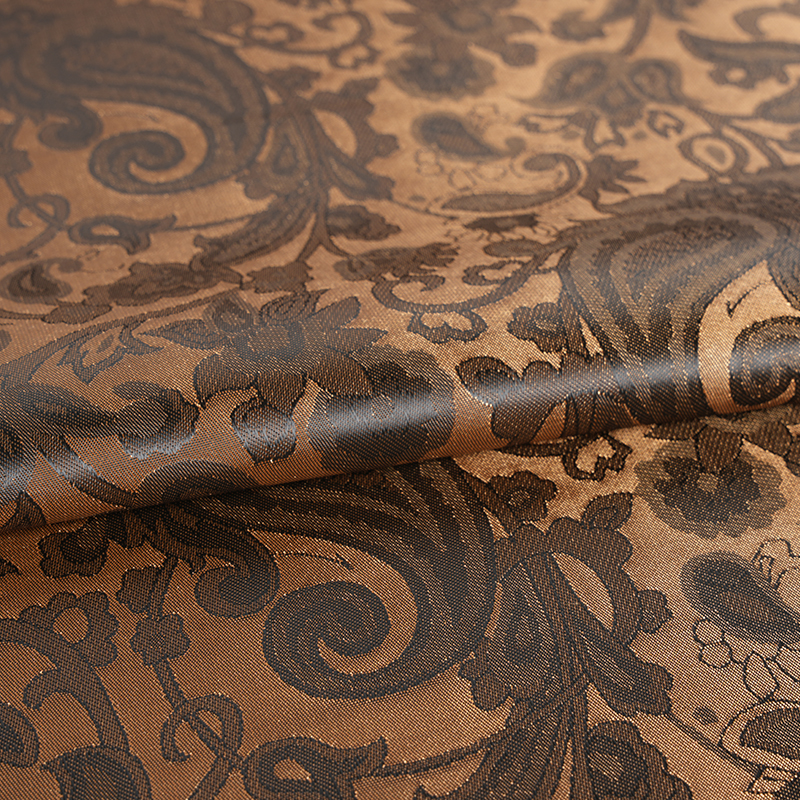 Жаккардовый жаккард с зубчатой ​​лютней из полиэстера и цветочным узором