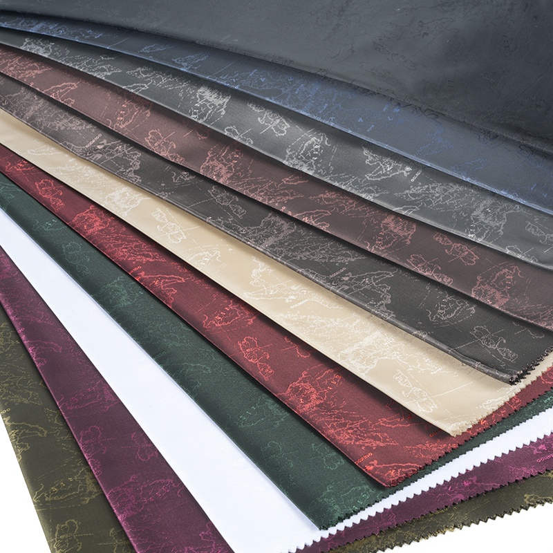 Полиэстер Катионный Английский Логотип Жаккардовый Карты