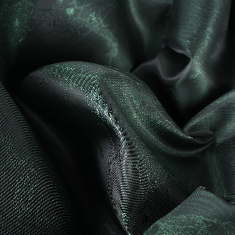 Полиэстер Катионный Английский Логотип Жаккардовый Карты