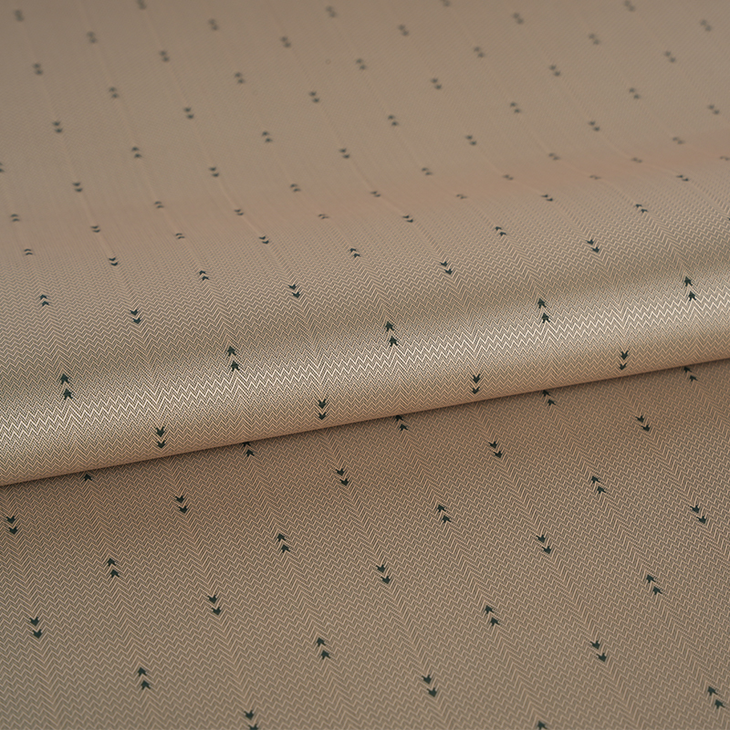 Жаккардовый гофрированный жаккард в полоску со стрелкой из белой нити из полиэстера