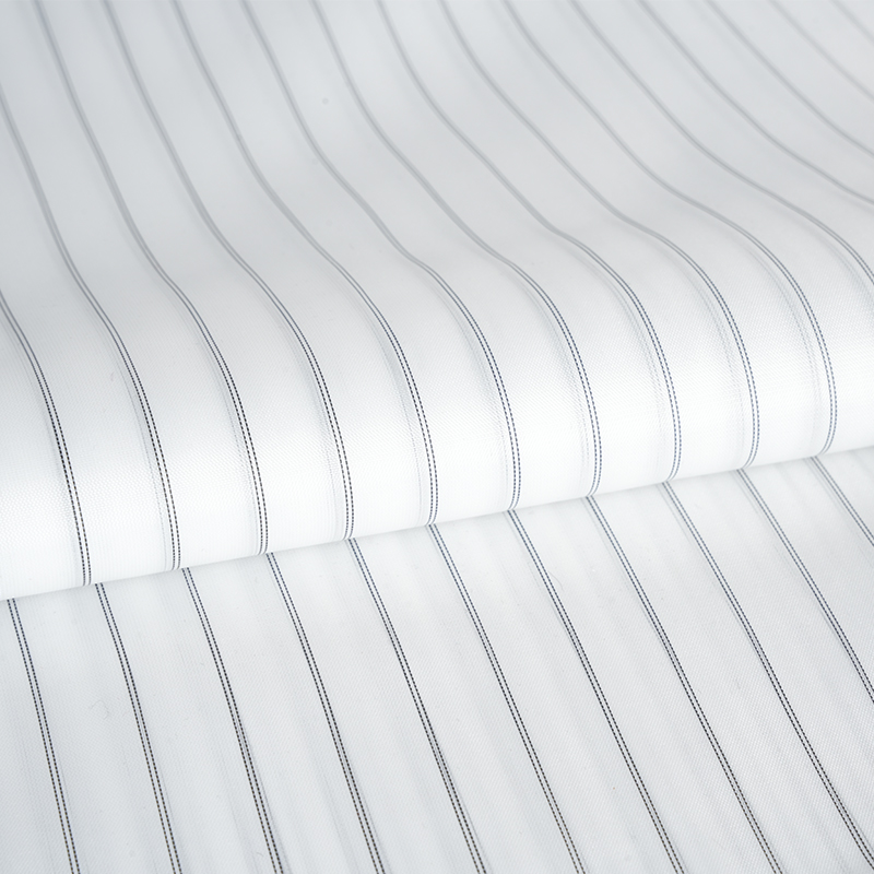 Классическая полосатая ткань для подкладки рукавов из полиэстера для одежды