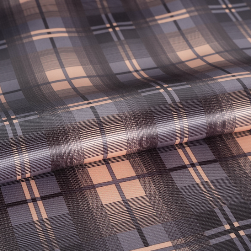 Ткань с атласным PV-принтом и полевым панно