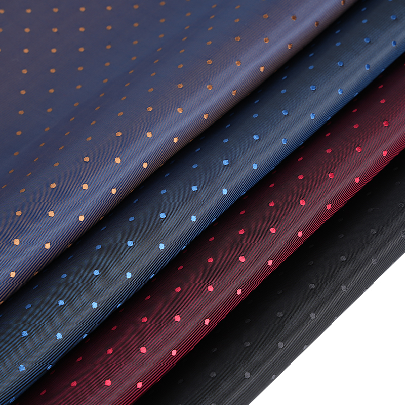 Маленькая жаккардовая ткань с точками PV