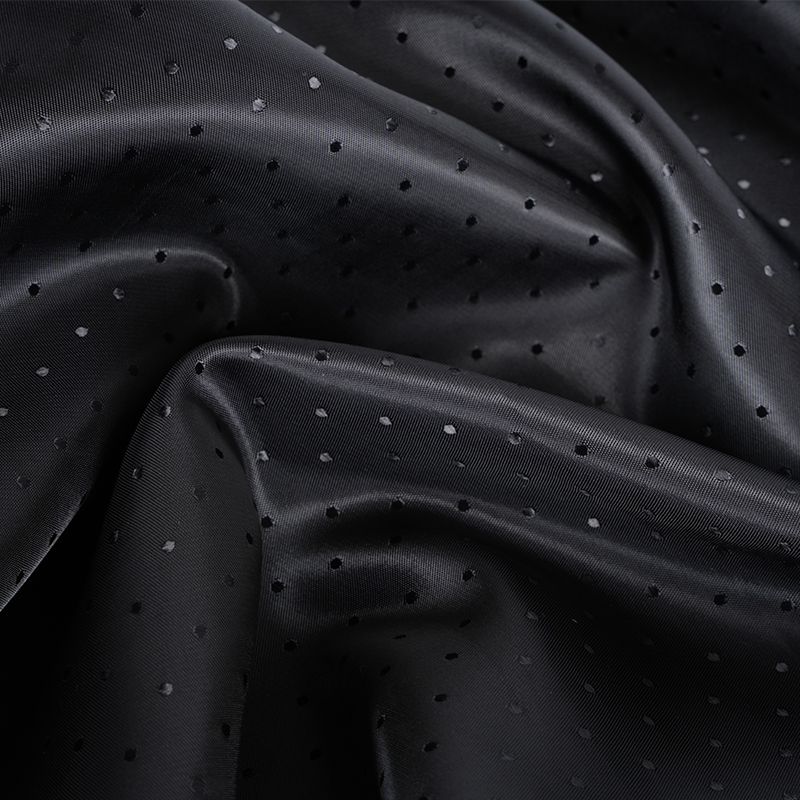 Маленькая жаккардовая ткань с точками PV